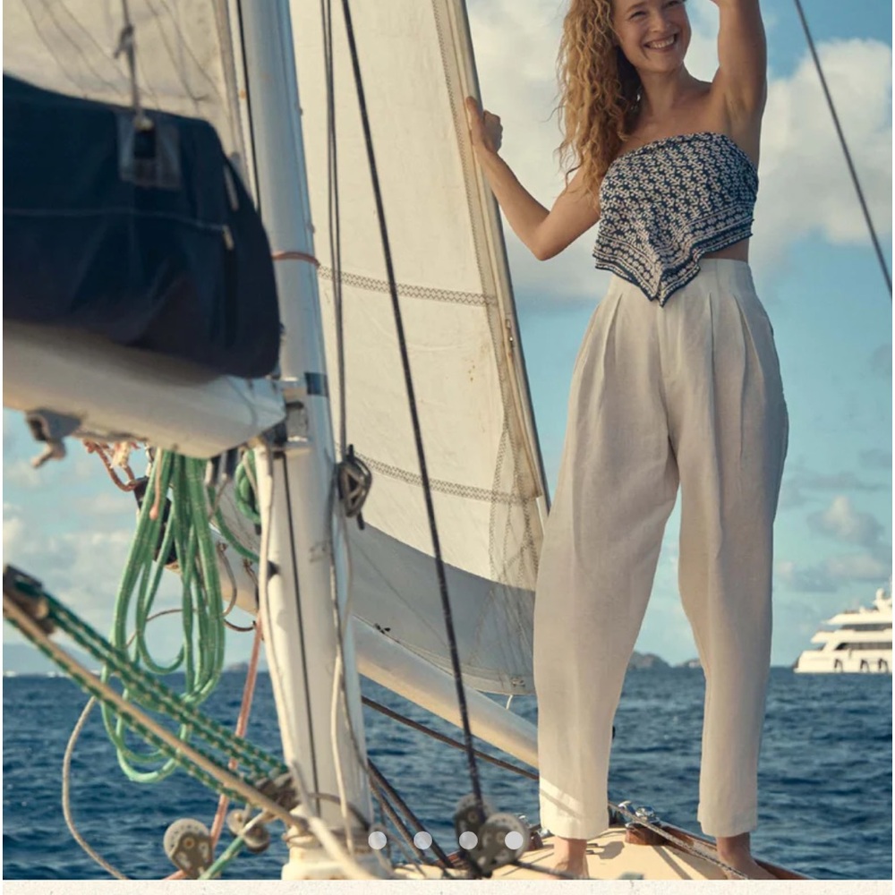 DOEN LOUVRE PANT -- SALT